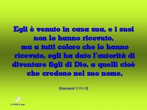 Giovanni 1-   11,12